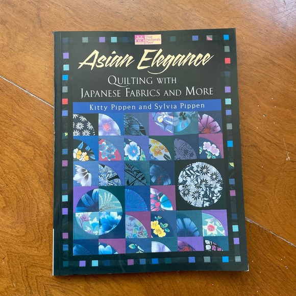 Asian Elegance Quilt Applique Book Kitty Sylvia Pippen Japanese Polynesia Design - Picture 1 of 6